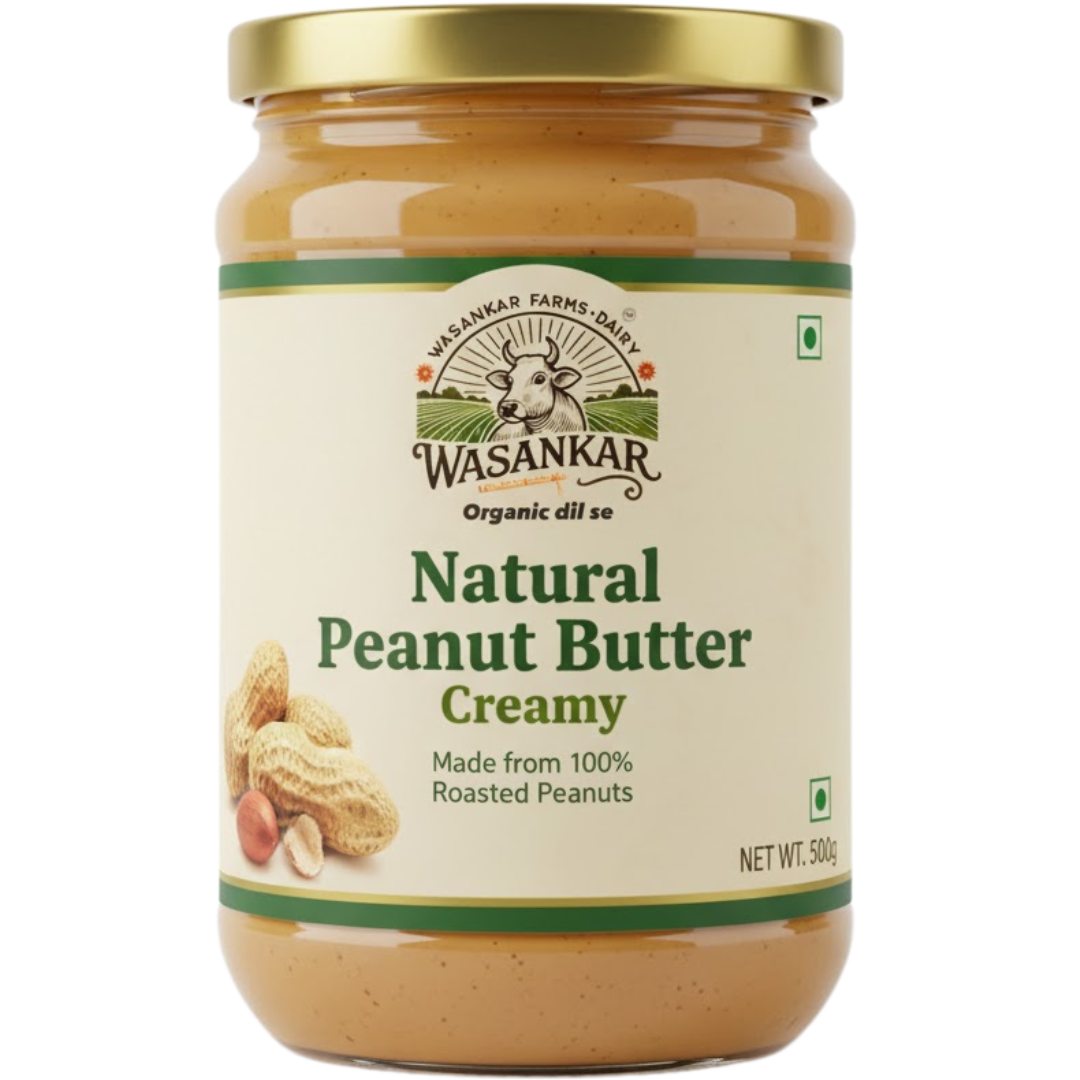 Natural Peanut Butter Creamy (500g)