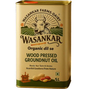 Wood Pressed Groundnut Oil - 5L