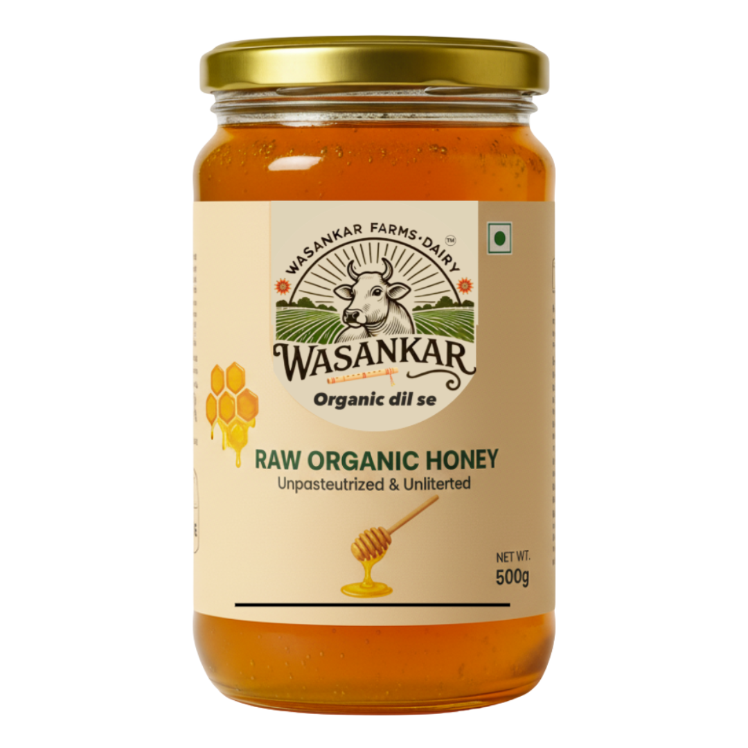 Raw Organic Honey (500g)