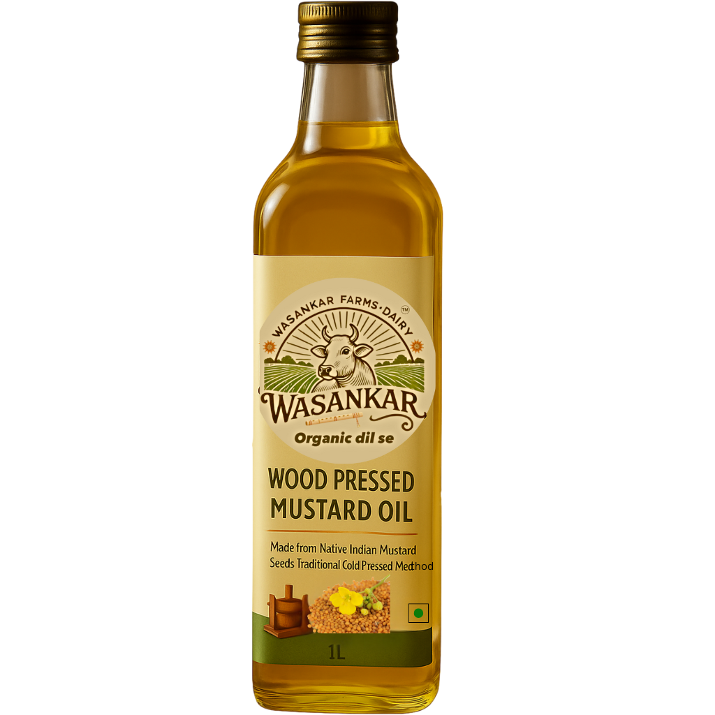 Wood Pressed Mustard Oil- 1L