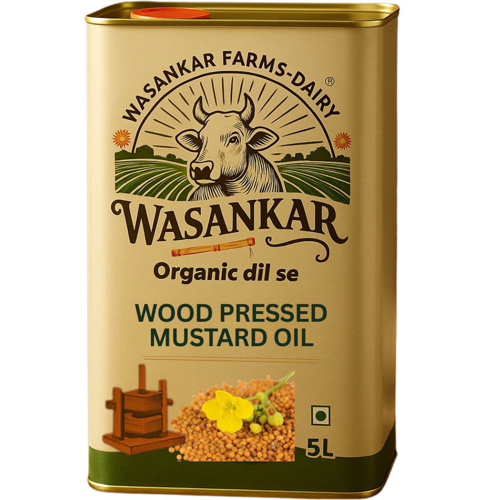 Wood Pressed Mustard Oil - 5L